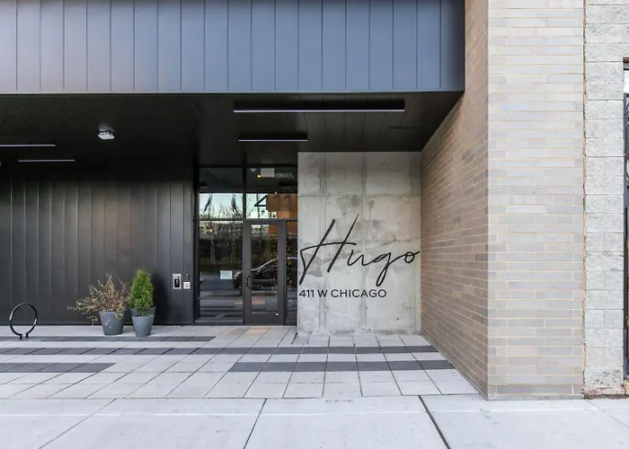 Apartment River North 1br W Terrace Grills Yoga Chi-1032 Chicago