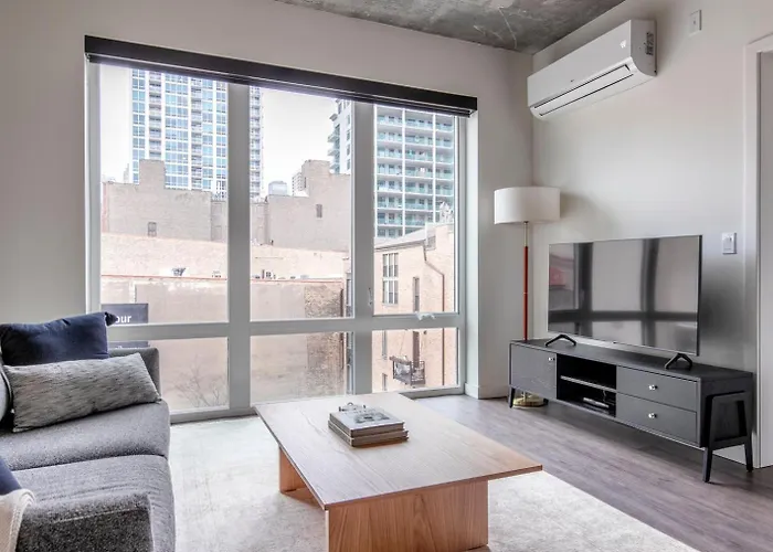 River North 1br W Terrace Grills Yoga Chi-1032 Apartment